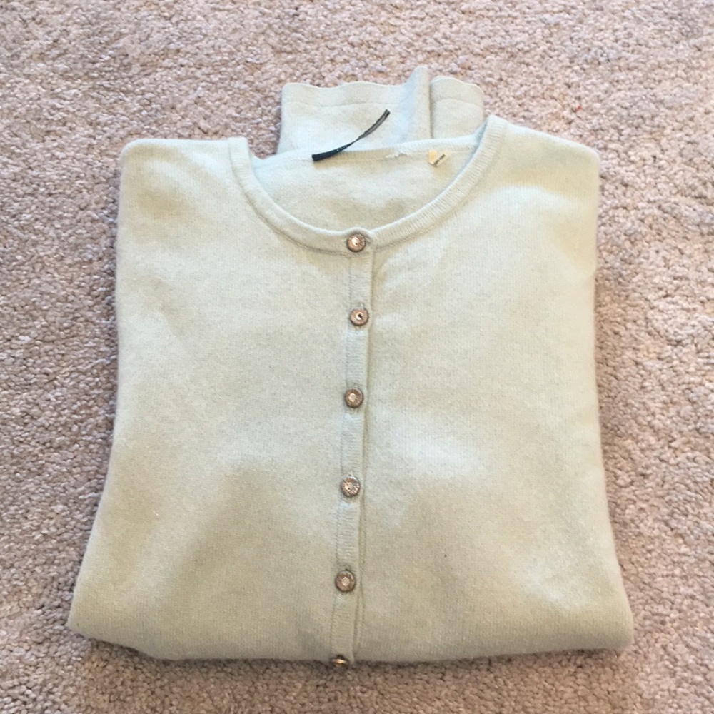 Elie Tahari Belted Cashmere Cardigan - Picture 5 of 5